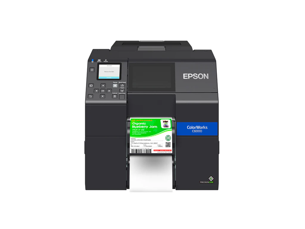 Epson CW-C6000P-Gloss (Peel & Present), 4 Inch Color Label Inkjet Printer - Image 3