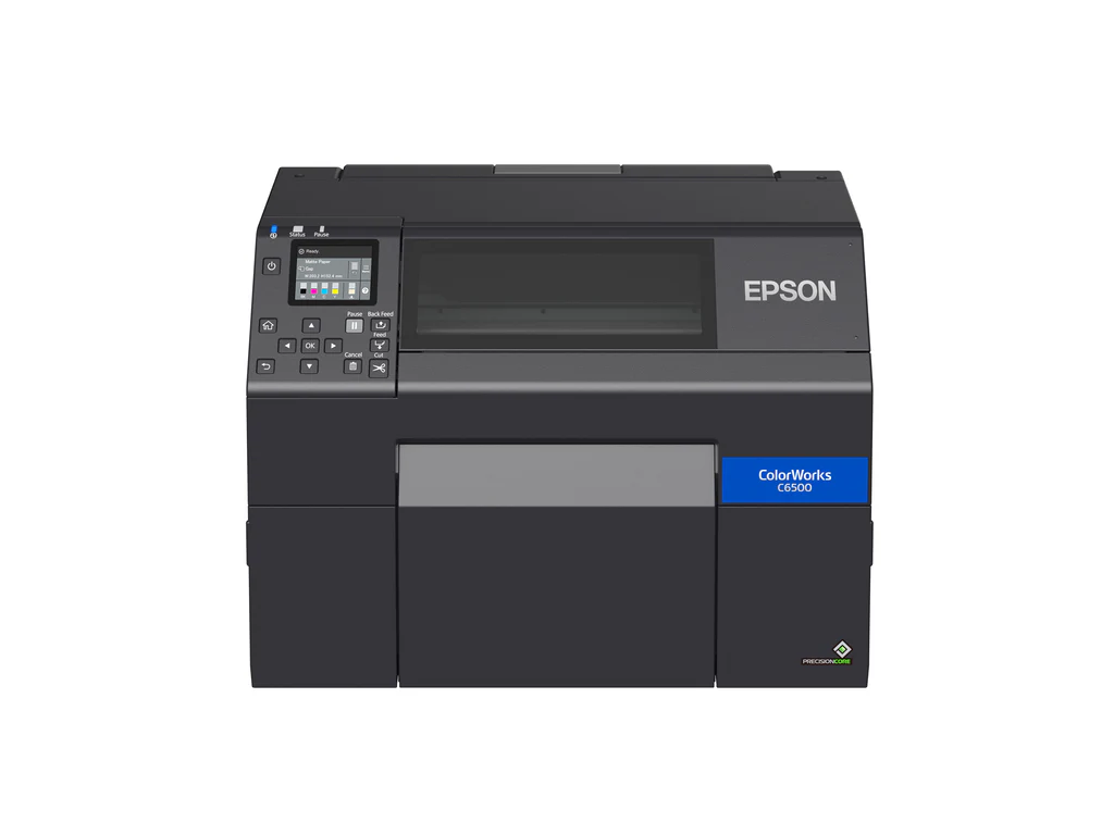 Epson ColorWorks CW-C6500A (Matte), 8 inch Color Label Inkjet Printer with Auto Cutter - Image 2