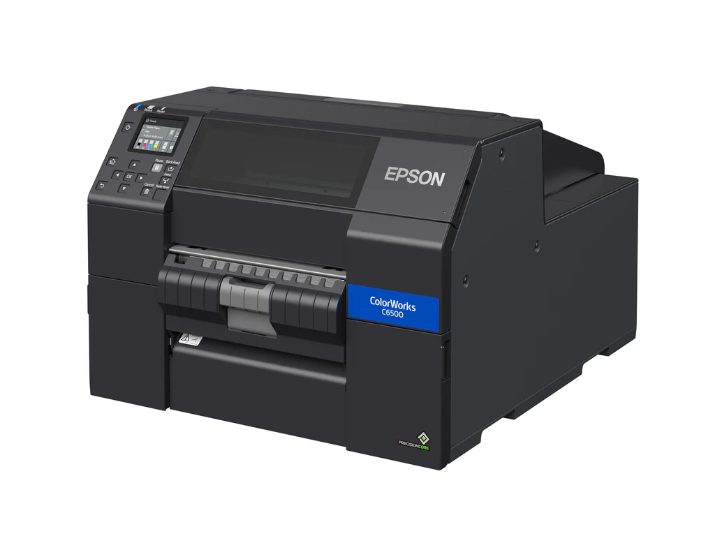 Epson ColorWorks CW-C6500P (Matte) Peel and Present, 8 inch Color Label Inkjet Printer - Image 3